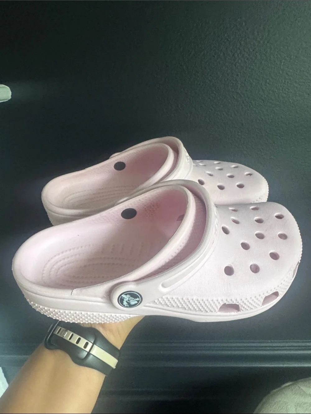 Kid Girl Crocs- Light Pink